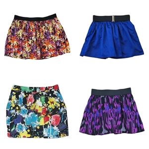 🍍SALE! 4pc size large Forever 21 brand bundle of skirts